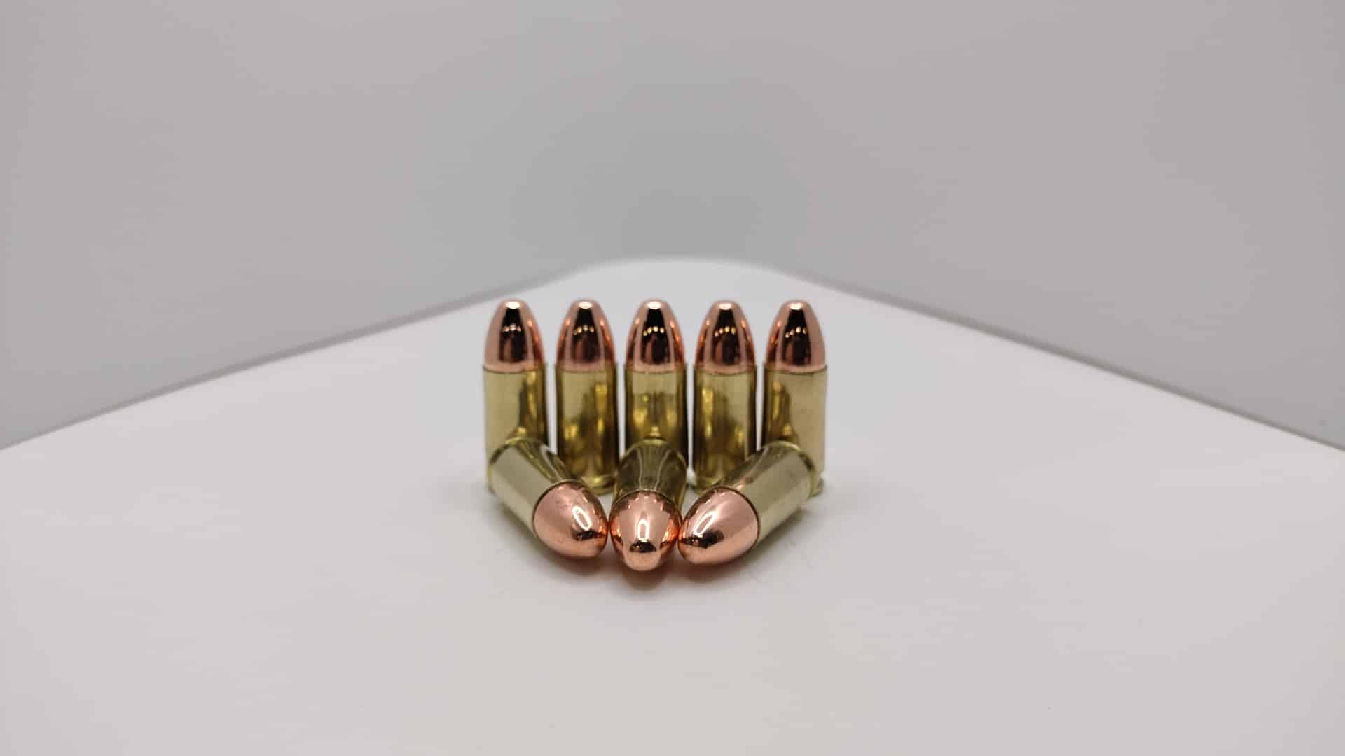 9mm Luger, 115 grain RN (Round Nose), REMAN, 1000 Rounds Bulk -MADE IN ...