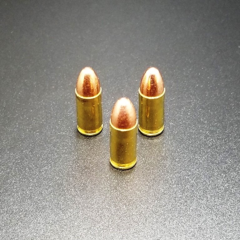 9mm Bulk 124 Grain-FMJ-1000 Rounds-New Brass-Made in the USA!! - Green  Country Ammo