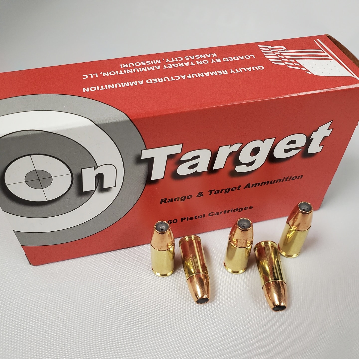9mm Bulk 124 Grain-FMJ-1000 Rounds-New Brass-Made in the USA
