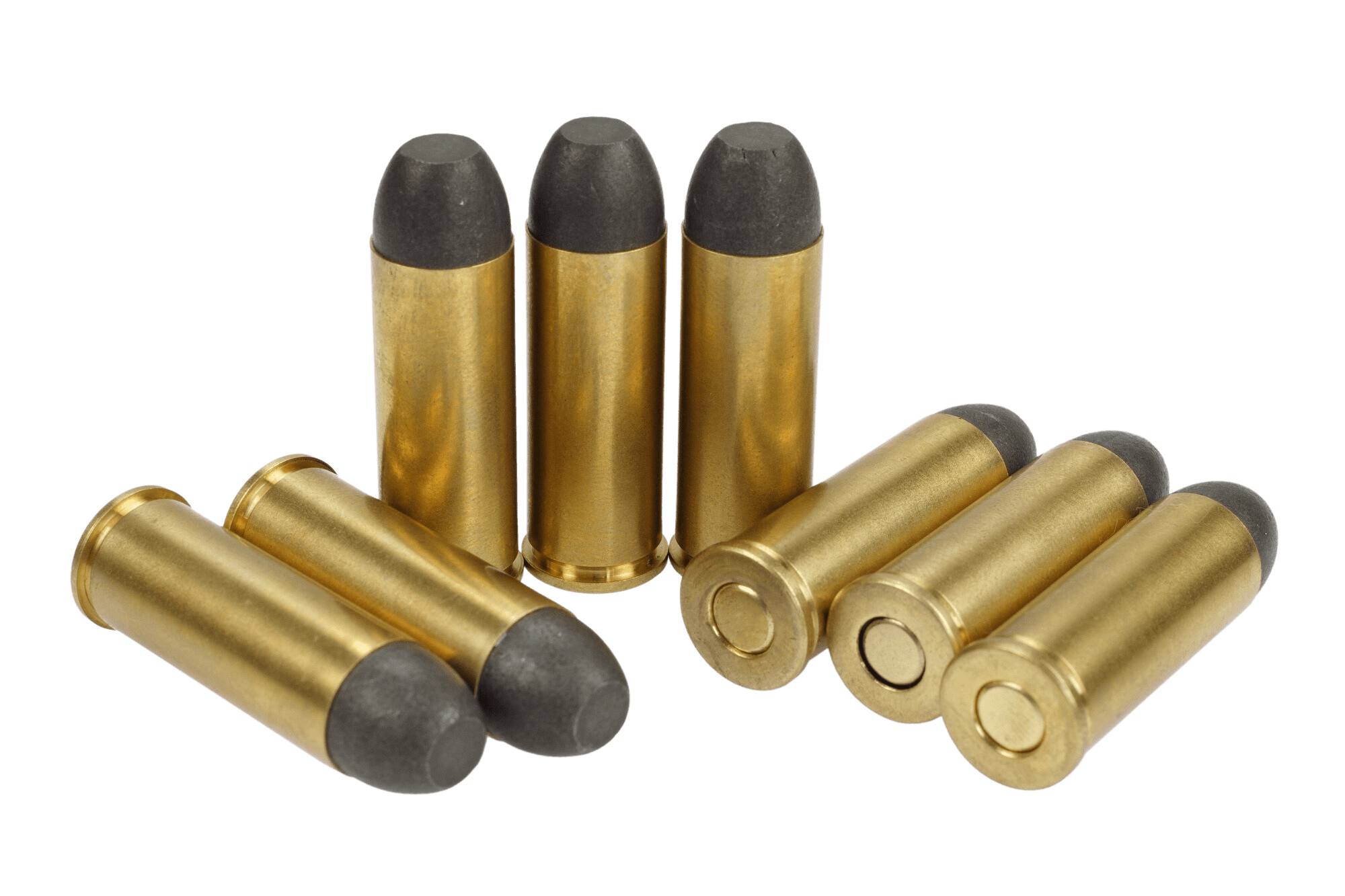 Black-powder revolver rounds .45 cal.