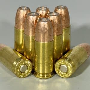 9mm 147 grain bonded JHP subsonic ammo 100 rounds new brass